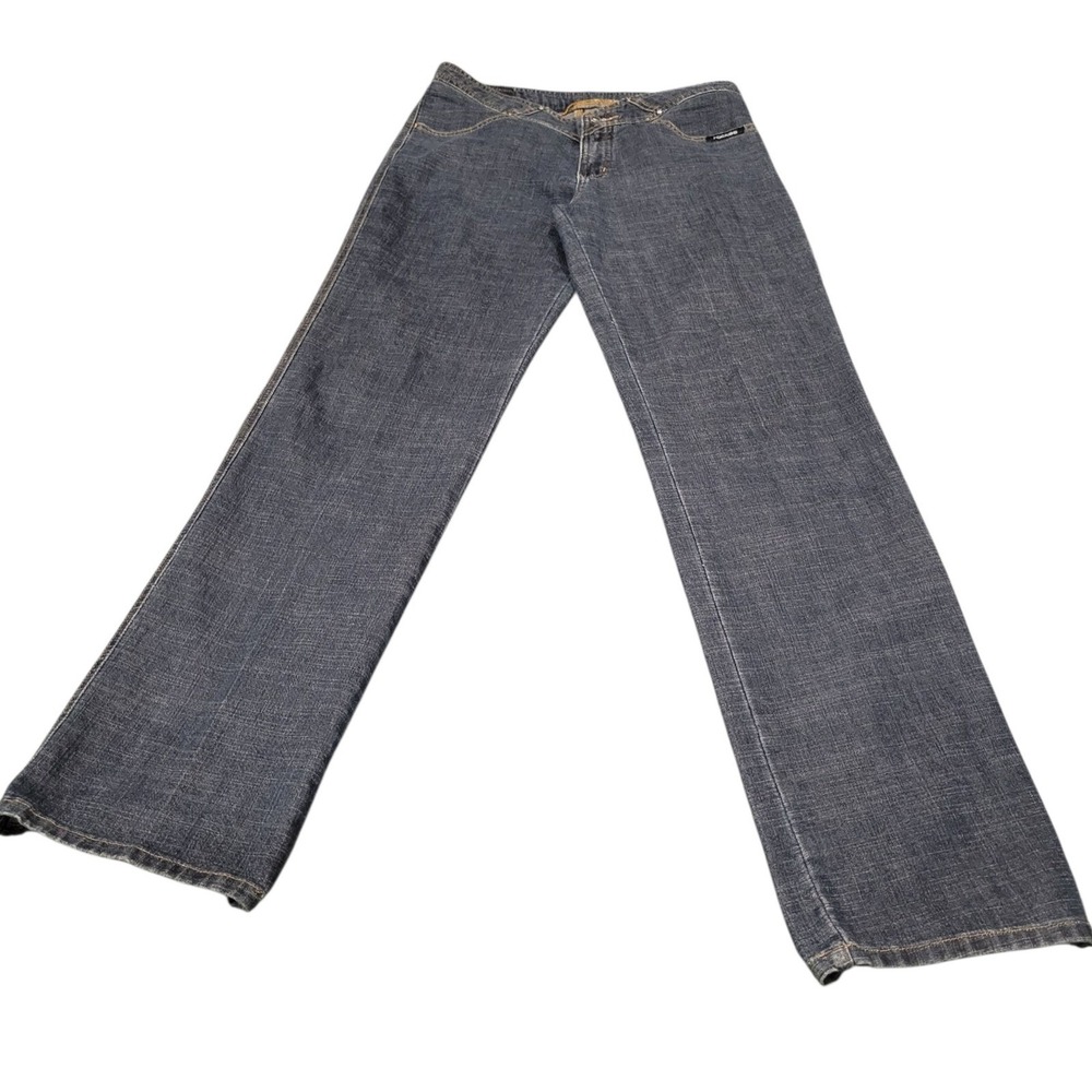 Rockies Rocky Mountain VTG Dark Wash Denim Jeans Bootcut Waist Detail Sz 11 C392